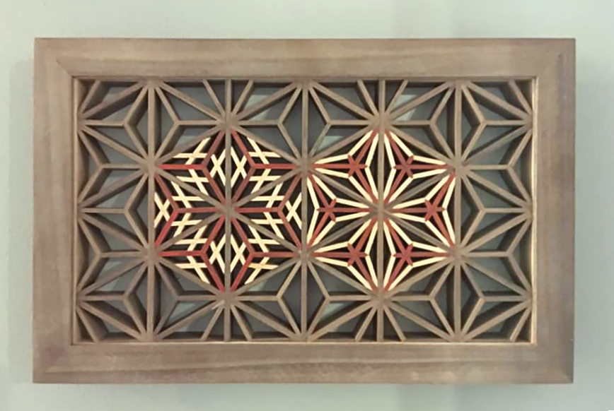Kumiko panel by Jason Robinson Kumiko panel by Jason Robinson